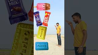 ParleG biscuit to icecream catbury Popcorn Good day magical video short tranding [upl. by Erlinna]