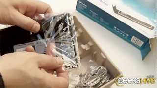 ADSL2 Modem Router TD8840T  TPLink  Unboxing by wwwgeekshivecom [upl. by Dre630]