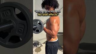 The side effects of the gym NOBODY tells you about 💪🏽🥺 gymlife natty bodybuilding motivation [upl. by Notnilc]