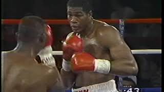 Riddick Bowe vs Tyrell Biggs [upl. by Hairem]