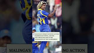 Did you know Lasith Malinga is the only bowler to take two World Cup hattricks 2011worldcup [upl. by Rodrich661]