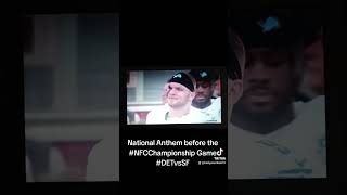 2024 NFC championship National Anthem [upl. by Nero]