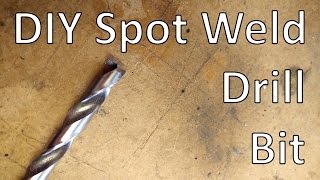 DIY Spot Weld Drill Bit [upl. by Dopp]