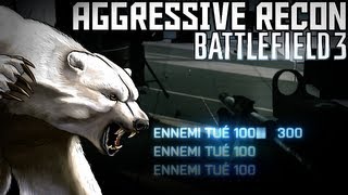 Aggressive Recon au M40A5 sur Battlefield 3  quotSniping with JoJoquot [upl. by Campy]