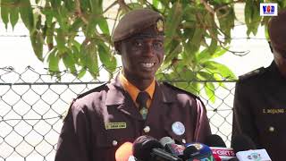 Gambia immigration Department Briefing On Intercepted Alleged Migrants [upl. by Vassily377]