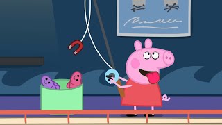 Peppa Pig Toy Fishing Episode Funny Laughing and Cute Facial Expressions [upl. by Hausner]