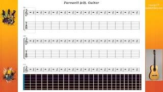 Farewell v2  Avantasia  Guitar [upl. by Eirrehc180]