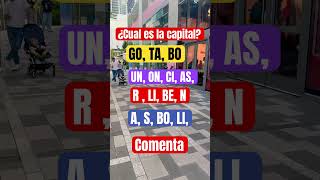 Puedes Descifrar Las Capitales quiz [upl. by Pooi]