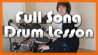 ★ Use Somebody Kings Of Leon ★ Drum Lesson PREVIEW  How To Play Song Nathan Followill [upl. by Sparhawk]