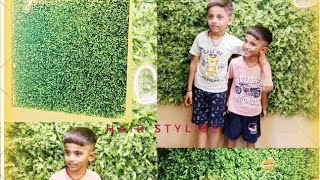 kid haircut for boys 💇💇ll best hair style in green trendshairstyle trending youtube greentrends [upl. by Winn395]