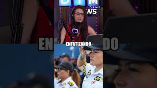 Ana Paty Peralta reconoce a policías [upl. by Coppock866]