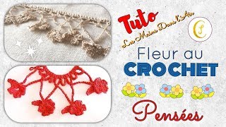 TUTO CROCHET Comment réaliser une bordure au crochet [upl. by Seniag109]