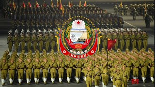 North Korea parade 2022 [upl. by Ahsaele741]