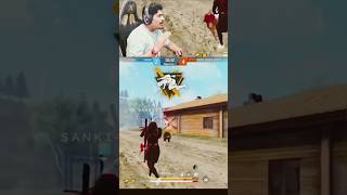 Gyan gaming reaction on sanki444game play freefire garenafreefire short viral [upl. by Malva]