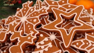 ИМБИРНЫЕ Пряники 🎄 ПРОСТОЙ РЕЦЕПТ и МЯГКОЕ ТЕСТО🎄 Имбирное печенье Оливьедка [upl. by Naasar]