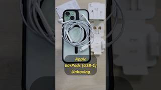 Apple Earpods USBC Unboxing amp Controls with iPhone 15 [upl. by Aled]