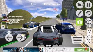 Multiplayer Driving Simulator  BUGATTI MEETING   other supercars 3 [upl. by Suelo]