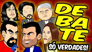 DEBATE em SÃO PAULO na GLOBO parte 3  S Ó V E R D A D E S [upl. by Vinn718]