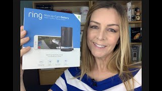 Ring Stick Up Cam Battery Review  Video Quality Unboxing Set Up Install amp Ease of Use [upl. by Lynnworth91]