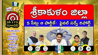 Srikakulam Latest Election Survey 2024  Jagan  tdp  Pawan  Modi  AP [upl. by Maribeth558]