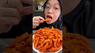 Mukbang topokki kriuk pedas manis shorts [upl. by Ailisec905]