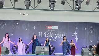 Freshers Dance Performance hridayam2024 lcmch [upl. by Gabbey]