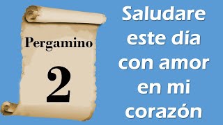 PERGAMINO 2 📜 El Vendedor Mas Grande Del Mundo de Og Mandino [upl. by Haidabo]