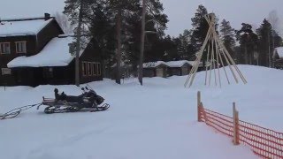 Winter Adventure at Nellim Widerness Hotel in Lappland Finland [upl. by Caesar719]