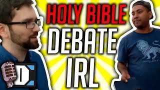 The Holy Bible  Destiny Debates IRL [upl. by Bolton991]