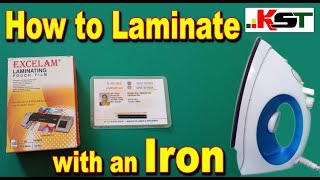 How to do lamination at home  How To Laminate Paper Without Lamination Machine [upl. by Enoid]