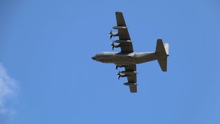 Lockheed MC130J Commando II at RAF Mildenhall  310823 [upl. by Noslien]