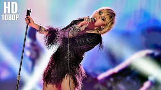 Miley Cyrus  Edge of Midnight New Years RockinEve 2021 HD [upl. by Amlev880]