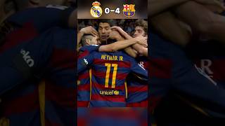 🇪🇸Barcelona vs Real Madrid  Four goals for Barcelo [upl. by Ferrick]