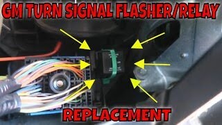 REPLACING THE TURN SIGNAL FLASHER RELAY IN MY 2002 CHEVY S10 XTREME [upl. by Arehsat180]