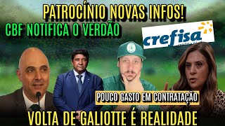 IMPORTANTE GALIOTTE É REALIDADE 🚀 Novidades de Patrocínio e Recado da CBF [upl. by Stephanus]