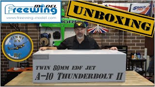 Freewing A10 Warthog 80mm Unboxing [upl. by Eniruam392]