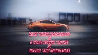 New York Nagaram x I Was Never There x Under The Influence Audio Edit l Car Edit l [upl. by Rosse]