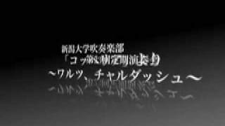 新潟大学吹奏楽部第23回定期演奏会17【「コッペリア」より】 [upl. by Lerak]