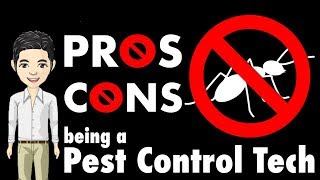 Pro and Cons of being a Pest Control TechnicianExterminator 2023 [upl. by Enohpesrep12]