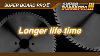 Panel Sizing Saw Blade quotSUPER BOARD PRO IIIquot [upl. by Engenia]