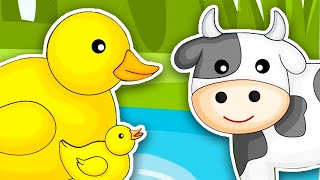 Farm Animal Guessing Games for Toddlers  Puzzles Games amp Sounds of Animals  Lids Learning Videos [upl. by Haldane]