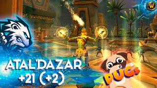 AtalDazar M21 2 PUGS ● Dragonflight Season 3 ● Guardian Druid Bear Tank POV WOW AD High Keys [upl. by Tunnell]