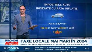 Taxe și impozite locale 2024 Cât plătim pentru casele și mașinile pe care le deținem [upl. by Euqinom631]