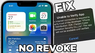 NEW How to Fix Revoked Apps on iOS  AntiRevoke for iPhone and iPad [upl. by Sonny158]