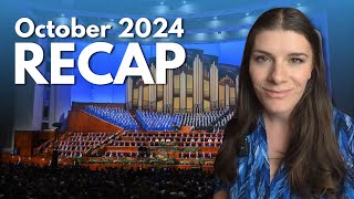 General Conference October 2024 Summary [upl. by Esilehs]