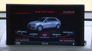 Audi A3 2013  MMI Display [upl. by Eyram381]