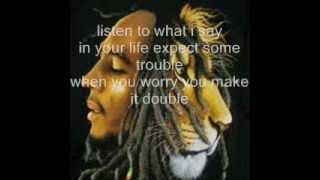 Bob Marley  Dont worry be happy lyric song [upl. by Reppiks268]