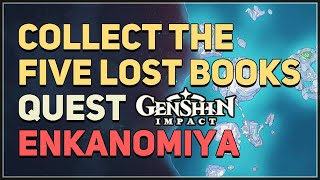 Collect the five lost books Genshin Impact [upl. by Nolyaj681]