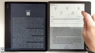 Kindle vs Kobo Dark Mode Comparison [upl. by Latonia]