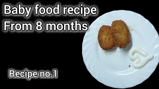 Baby food from 8 months onwards nuggets for babieskidsweight gain baby food [upl. by Neeka]